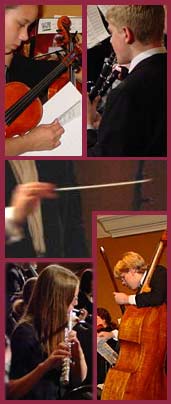 photo collage of musicians